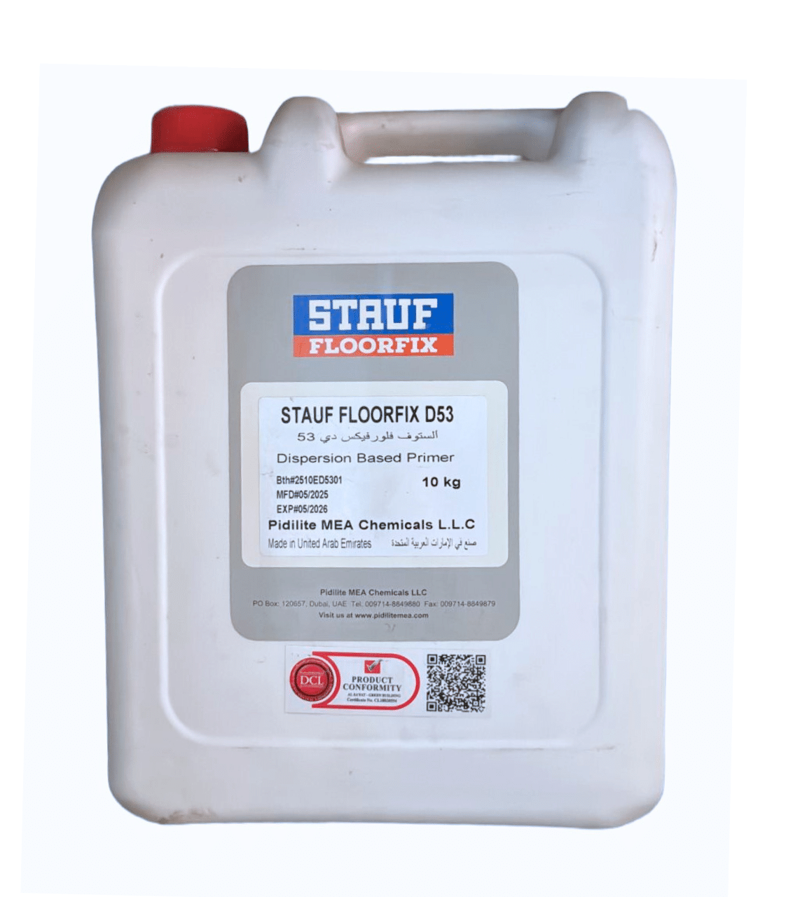 Stauff Floorfix D53 Dispersion Based Primer 10 KG Stauff Floorfix D53 Dispersion Based Primer 10 KG