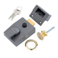YALE 89 NIGHT LATCH Gray