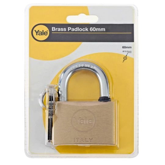 Yale Brass Padlock 110 Series (6 cm) Yale Brass Padlock 110 Series (6 cm)