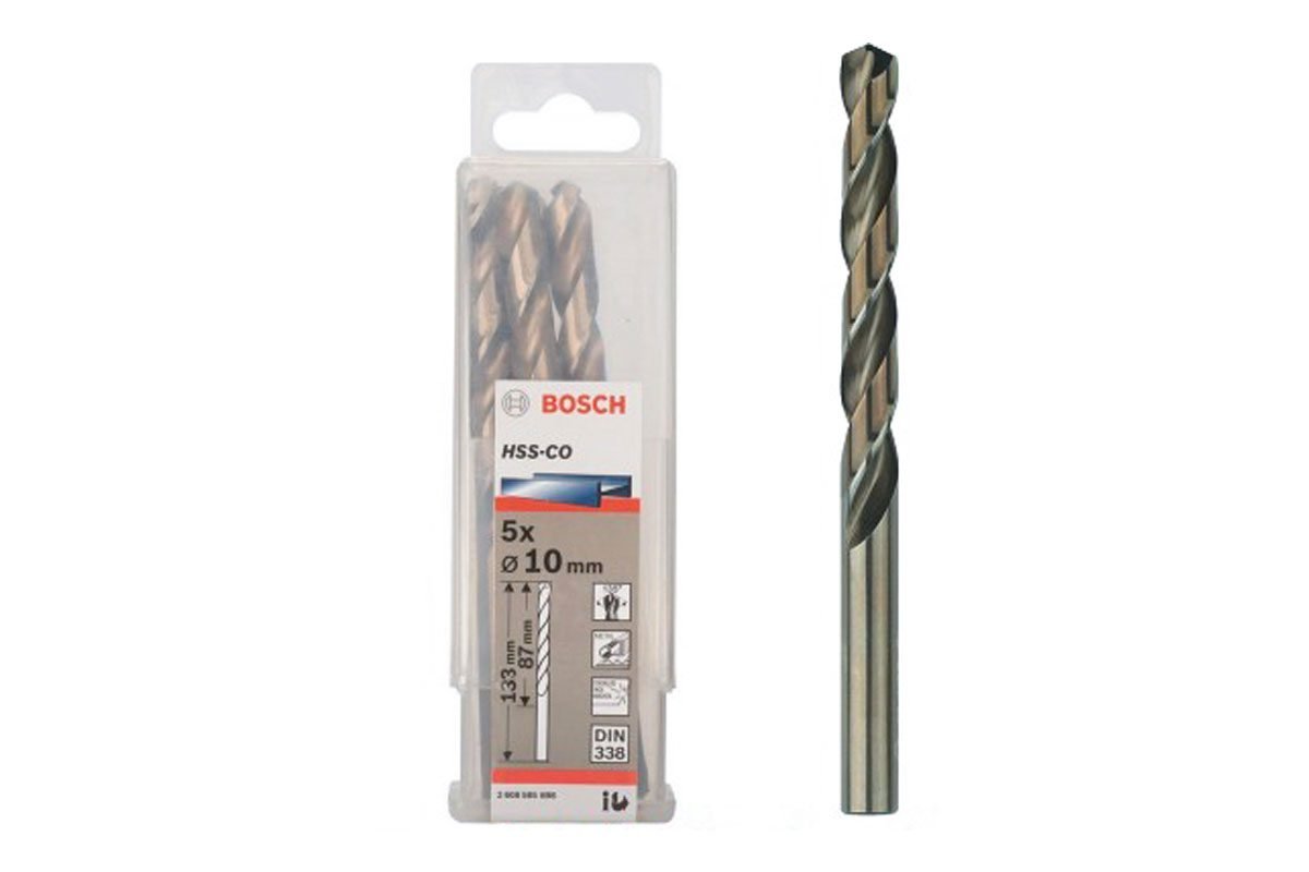 BOSCH HSS CO DRILL 10MM 2608585898 BOSCH HSS CO DRILL 10MM 2608585898