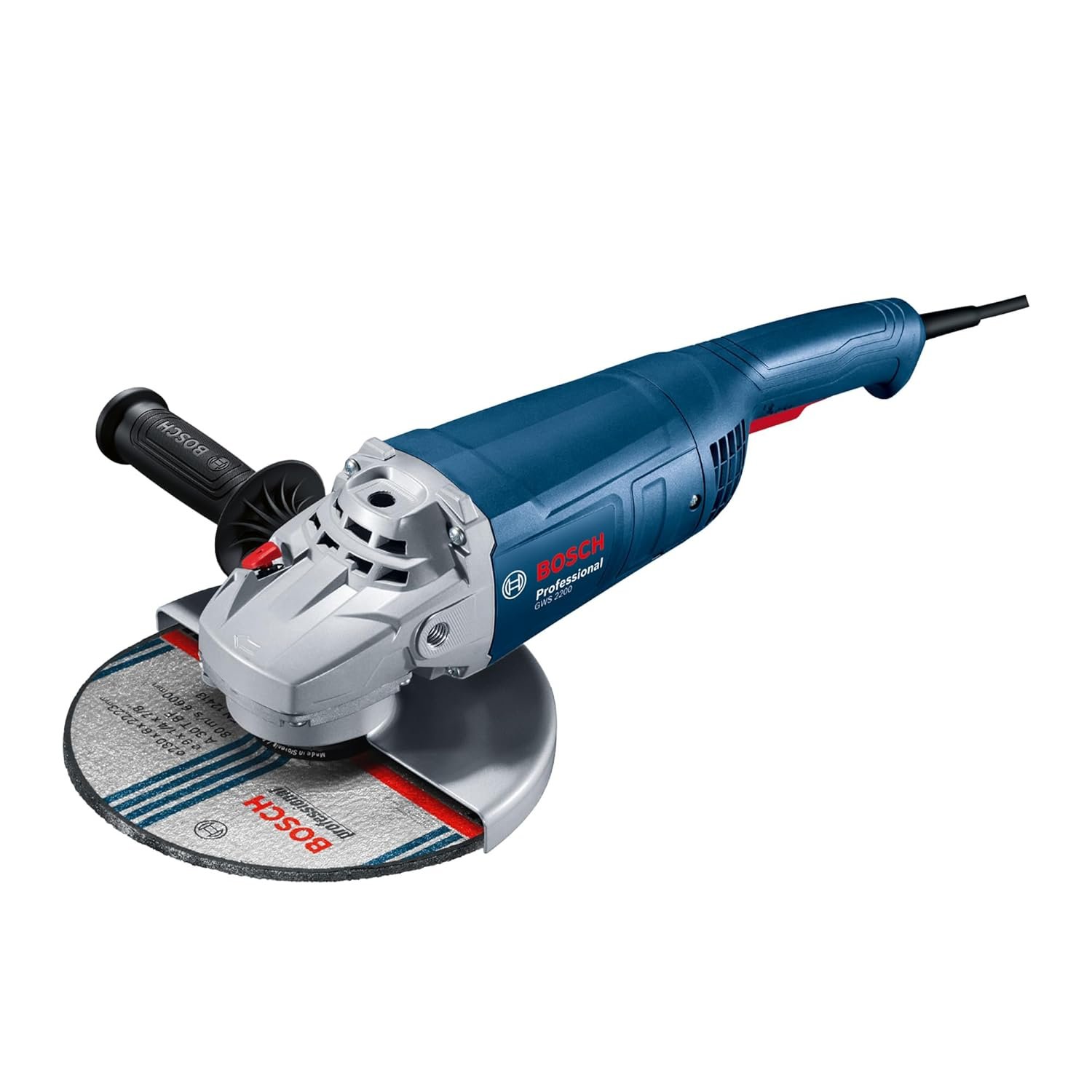 Bosch GWS 2200 Corded Electric Angle Grinder, M14, disc diameter 230 mm Bosch GWS 2200 Corded Electric Angle Grinder, M14, disc diameter 230 mm