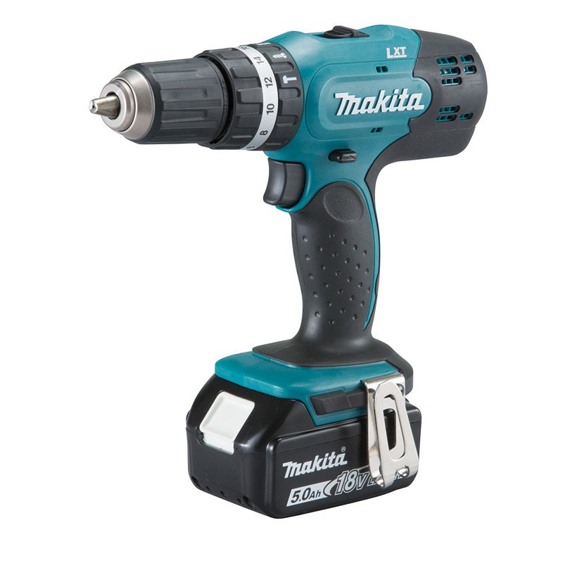 Makita DHP453RFE 18V LXT Cordless Hammer Drill Machine Kit Makita DHP453RFE 18V LXT | Cordless Hammer Drill Machine