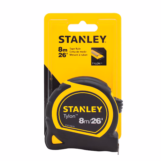 STANLEY 8m-26ft Tylon Measuring Tape 0-30-656 ... STANLEY 8m-26ft Tylon Measuring Tape 0-30-656 ...