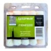 Spearman 4" White Mohair Mini Roller Sleeve | Professional Gloss Tool (10-Pack)