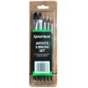 Spearman Artist Brush Set | Professional Detail Painting Tools 5pcs
