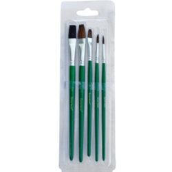 Spearman Artist Brush Set | Professional Detail Painting Tools 5pcs - Image 2