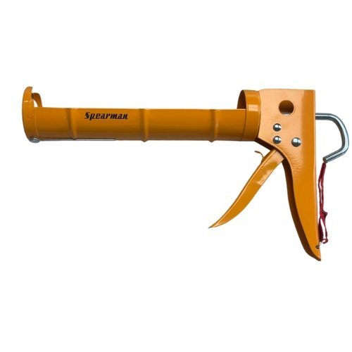 Spearman-CAULKING-GUN-Yellow.jpg Caulking Gun - Spearman Steel Yellow Standard | Dubai UAE - Image 1