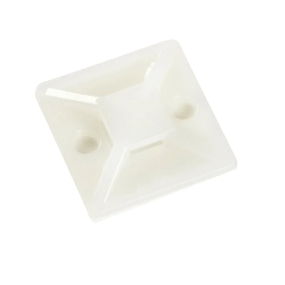 cable-tie-base-white-25x25-gowecati-1.webp CABLE TIE BASE WHITE 25X25 - GOWEL - Image 1