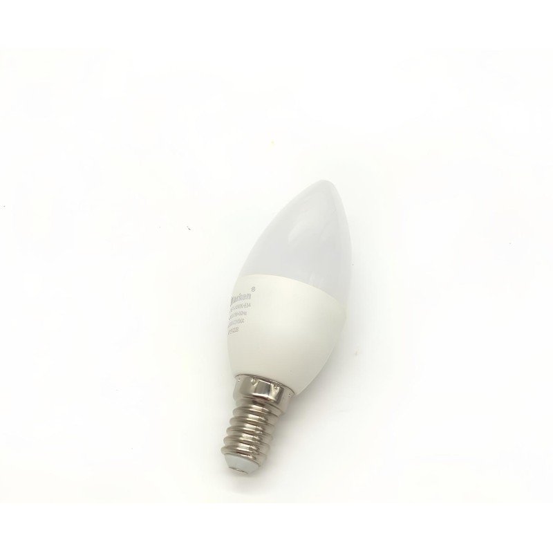 led-candle-frosted-lamp-7watts-6500k.jpg LED CANDLE LAMP 7W DL C37 E14 R-7DL - ROSKA - Image 1