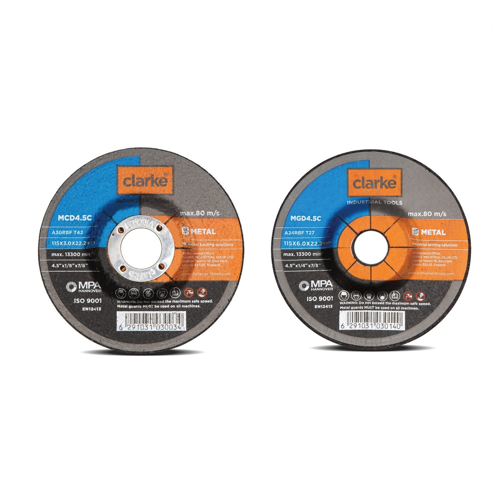 metal-cutting-disc-4-5-x1-0x22mm-clarmecu-1.jpg METAL CUTTING DISC 4.5"X1.0X22MM - CLARKE - Image 1