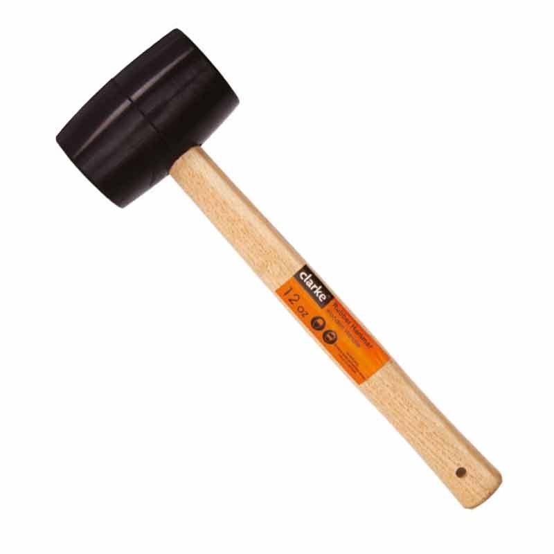 rubber-hammer-60mm-24oz-clarruha-1.jpg RUBBER HAMMER 60MM 24OZ - CLARKE - Image 1
