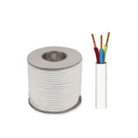 RR Kabel Flexible Cable - RR FLEXIBLE CABLE 3CORE 4MM WHITE Dubai UAE