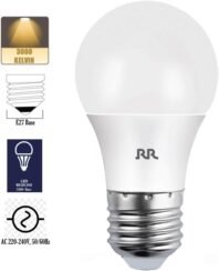 RR Kabel 12W Warm White E27 LED Bulb - RRL12BE27WW Dubai UAE