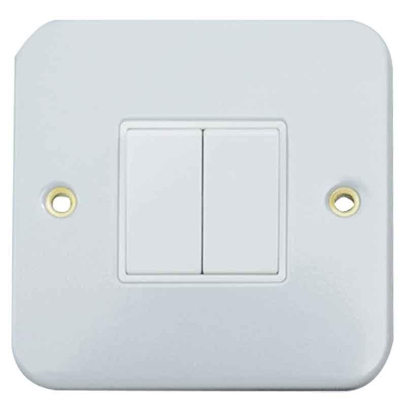 Sw7qzeHIjxszn-xxlarge.jpg RR Kabel 2-Gang 2-Way Metal Clad Switch - RR W1005-MC Dubai UAE